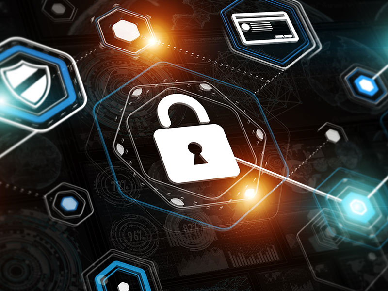 image d'un cadenas sécurisant des données