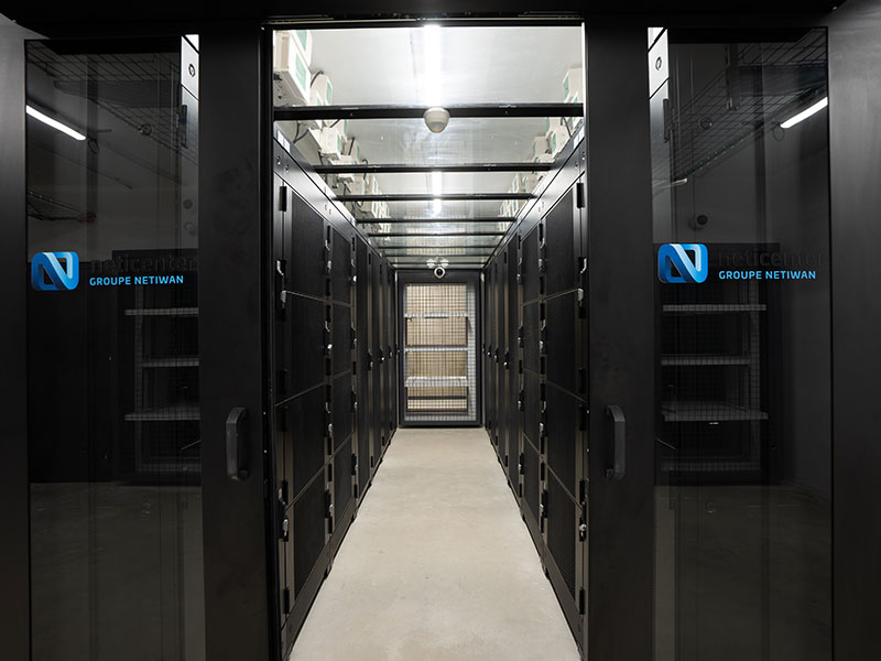 hot corridor du neticenter